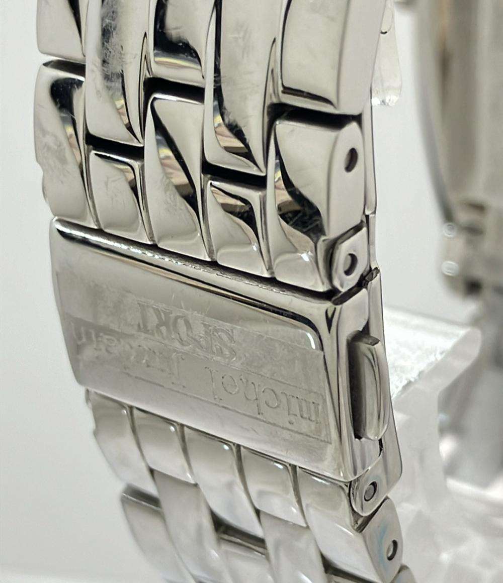 MICHEL JURDAIN 腕時計 クオーツ ブラック SG-1000 メンズ ミッシェル・ジョルダン