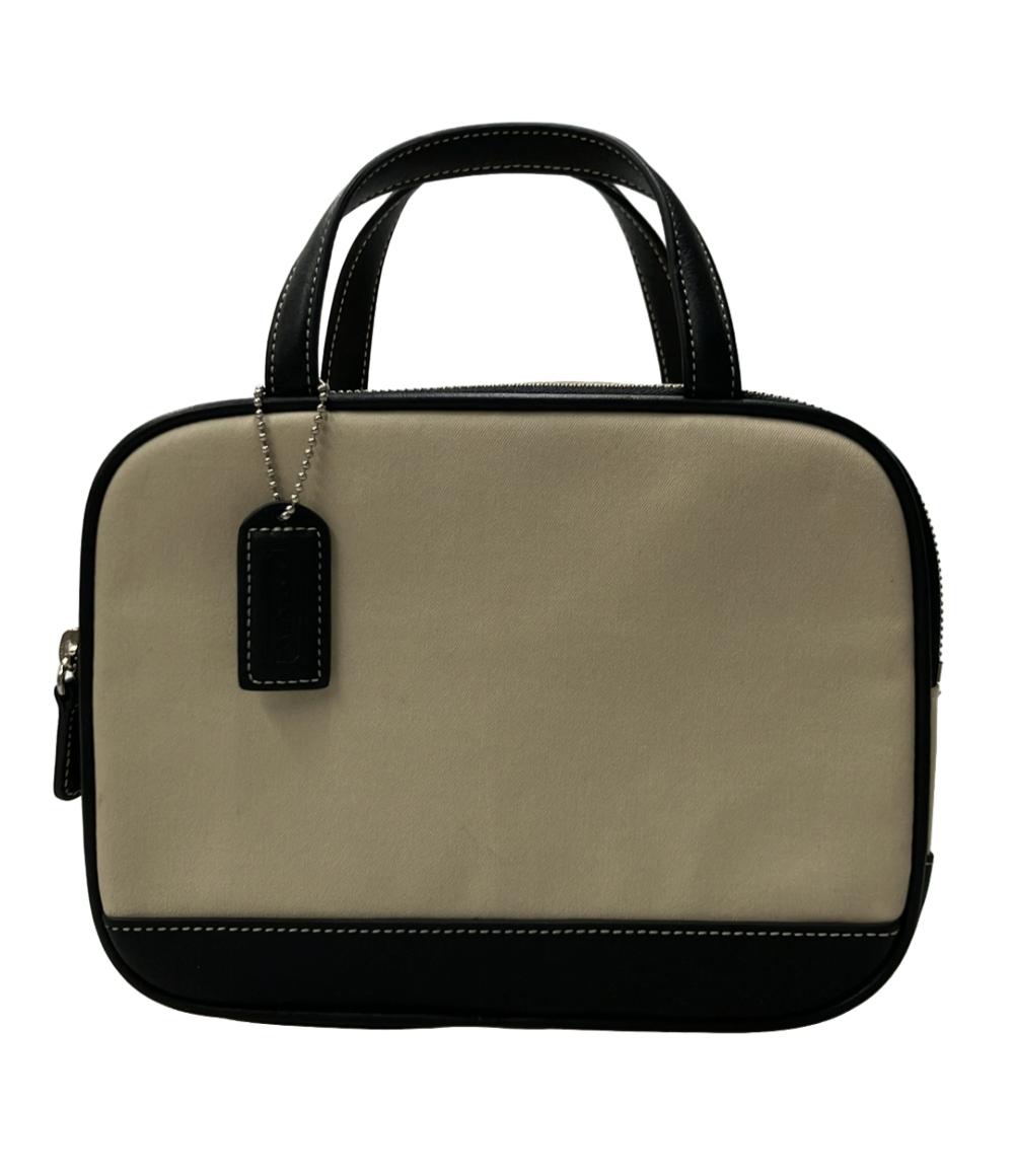COACH ハンドバッグ キャンバス レザー レディース コーチ