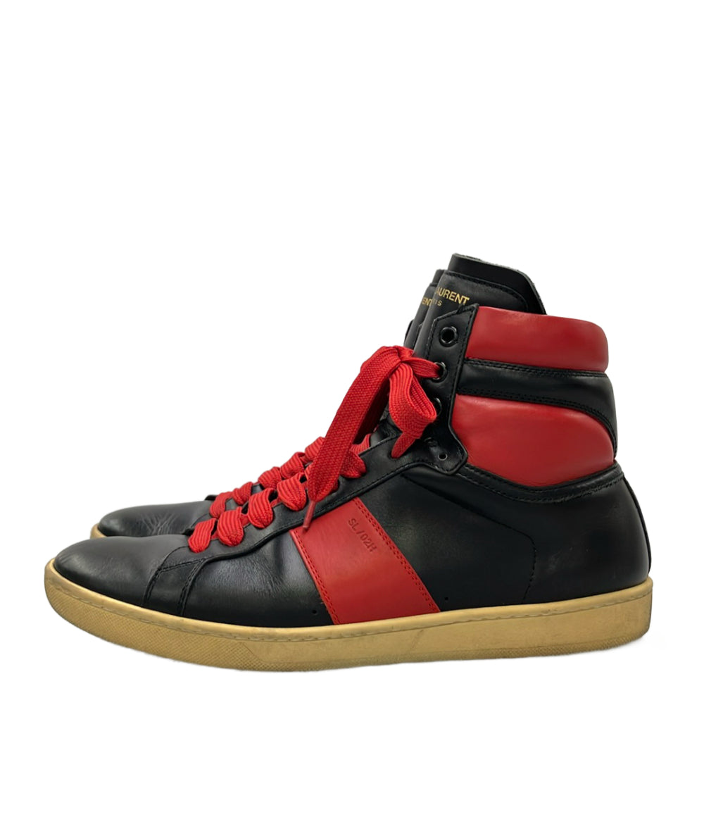 SAINT LAURENT PARIS ハイカットスニーカー メンズ SIZE 41.5 サン