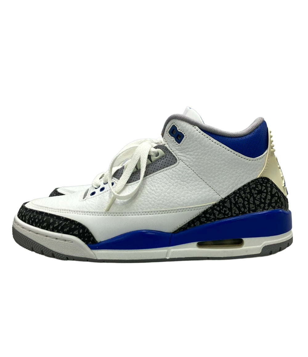 美品 NIKE ミドルカットスニーカー エア ジョーダン 3 レトロ CT8532-145 メンズ SIZE 26.5 ナイキ