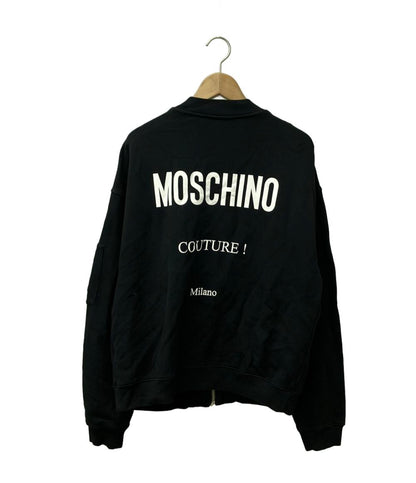 美品 モスキーノ ジップアップスウェット レディース SIZE 50 (XL) MOSCHINO