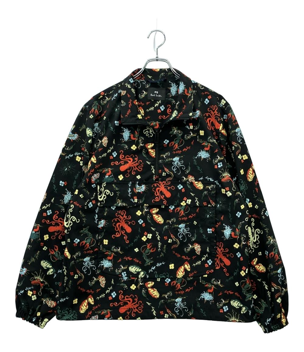 美品 Paul Smith トラックジャケット ハーフジップ 海産物 メンズ SIZE M ポール・スミス