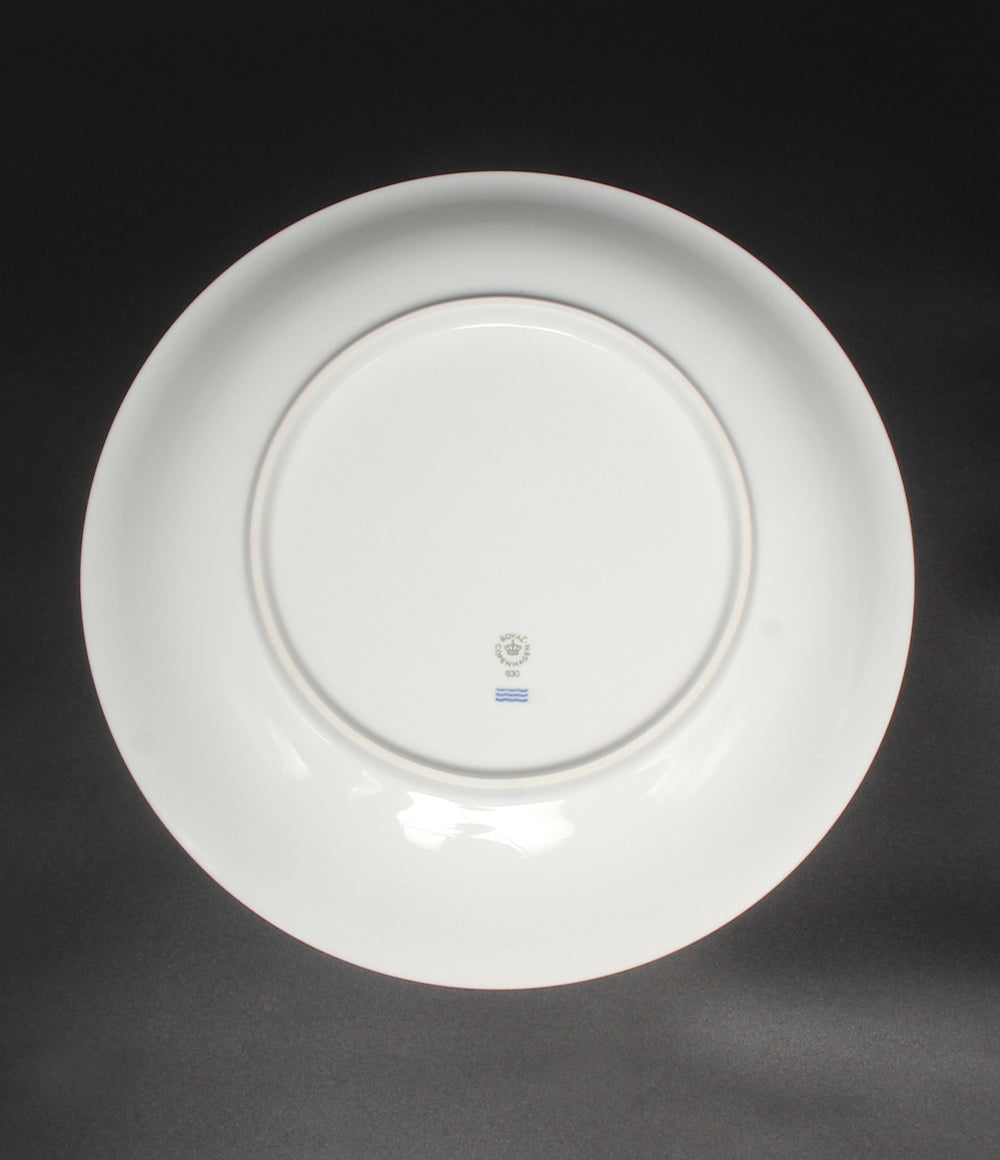 美品 Royal Copenhagen プレート 大皿 30cm ホワイトフルーテッド ロイヤルコペンハーゲン