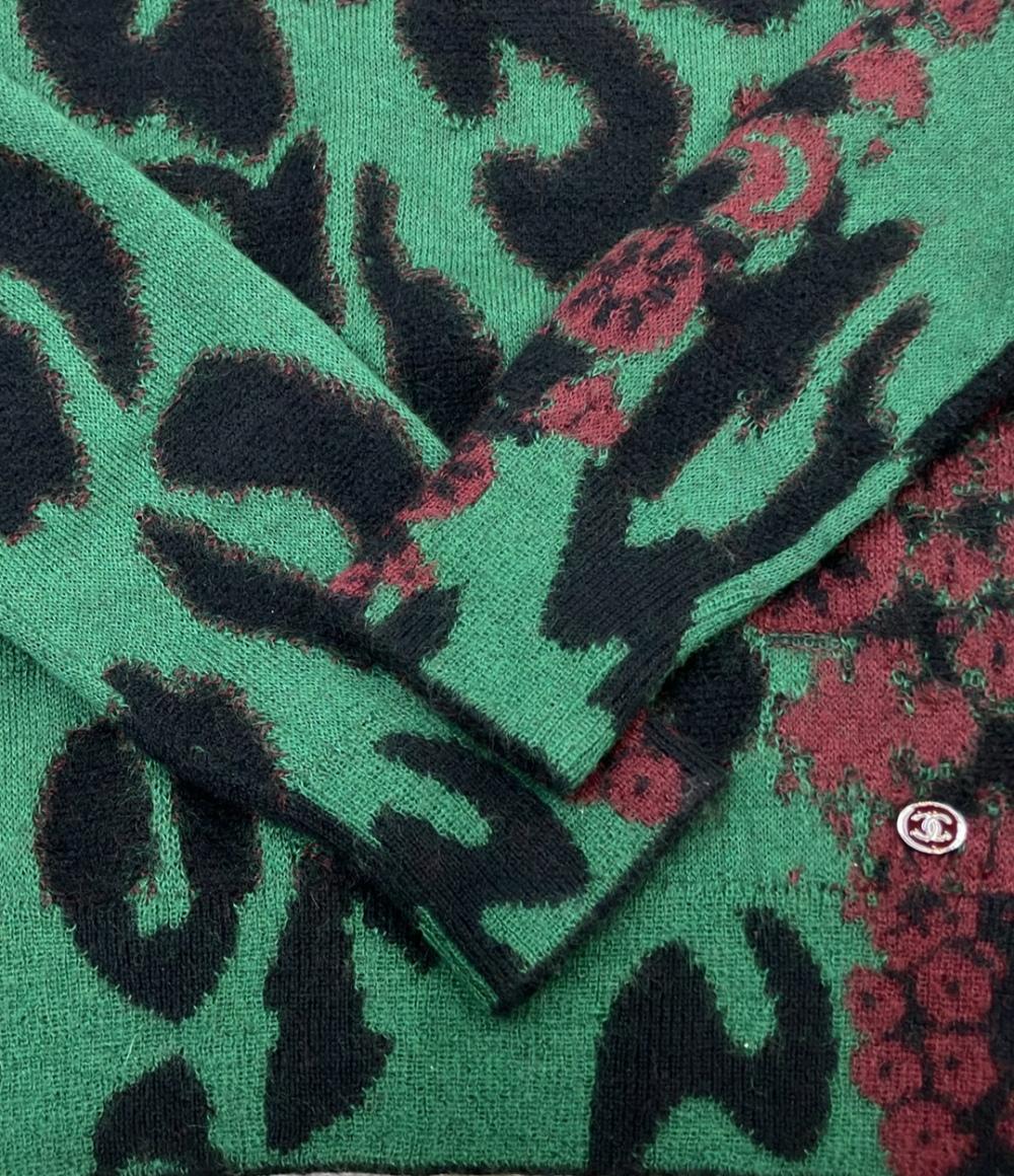 美品 CHANEL プルオーバーニット ココマーク P75361K10782 レディース SIZE 36 (XS) シャネル