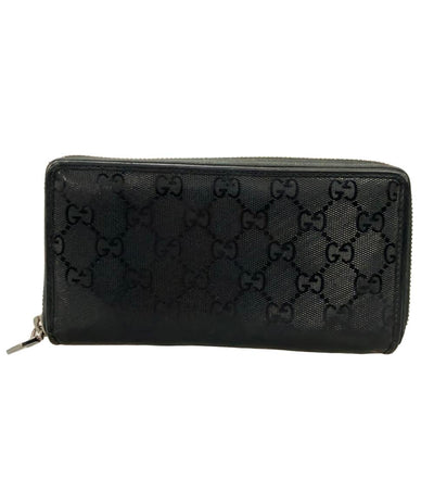 GUCCI ラウンドファスナー長財布 レザー GGインプリメ 307982 203887 レディース グッチ