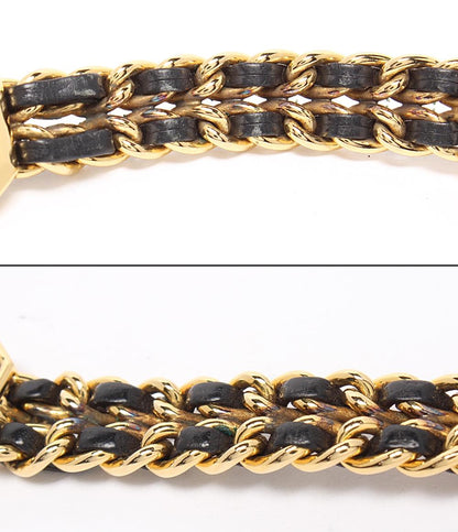 CHANEL 腕時計 プルミエール M クオーツ ブラック H0001 レディース シャネル