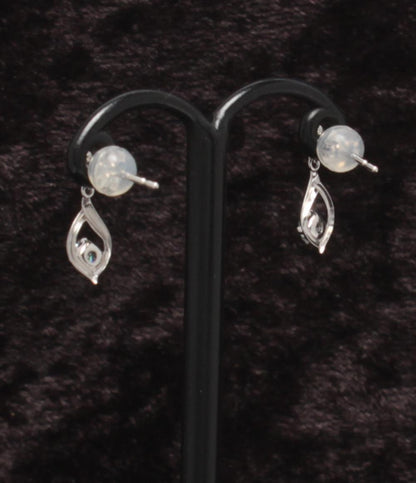 美品 カナルヨンドシー ピアス K10 しずくモチーフ レディース canal4℃