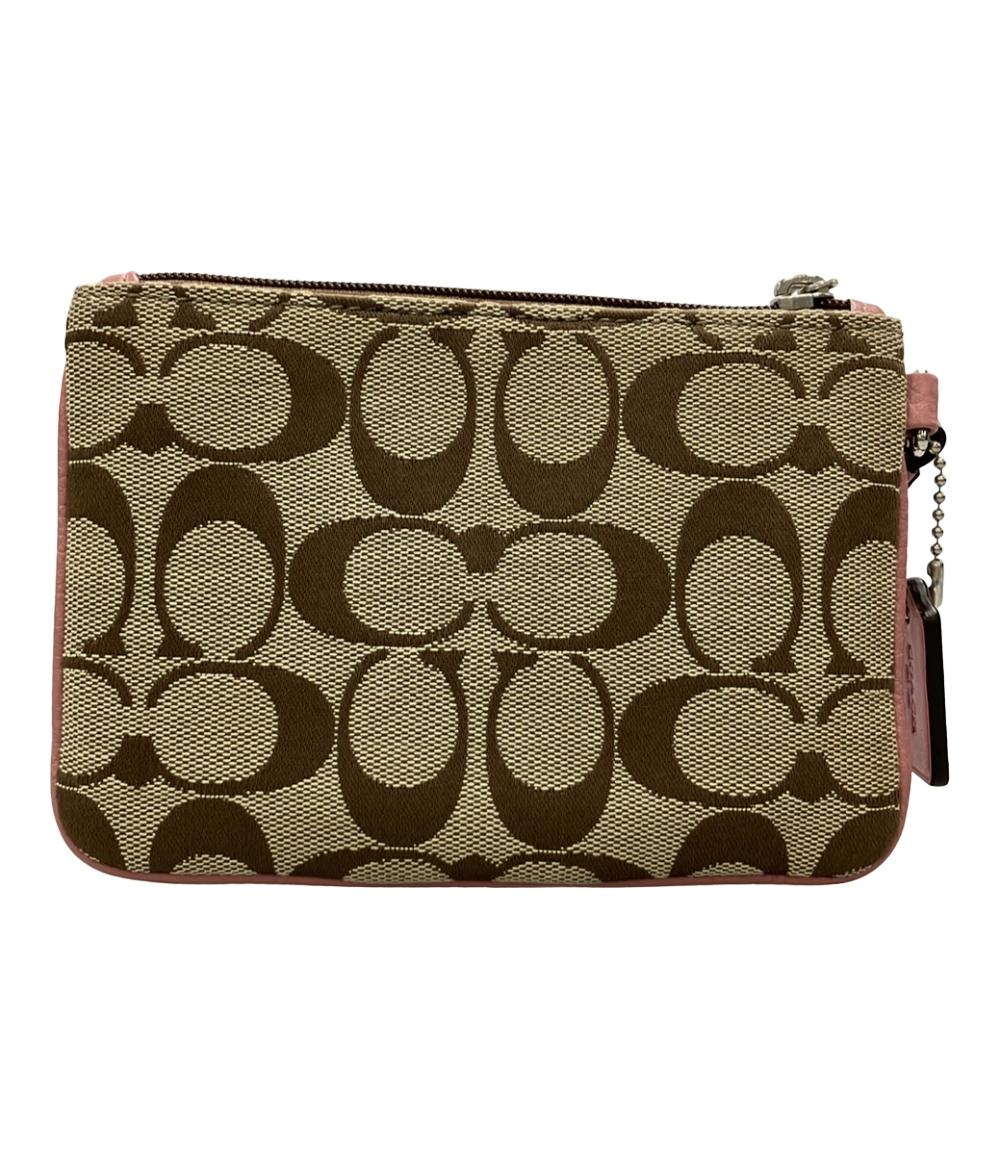 コーチ ポーチ シグネチャー レディース COACH