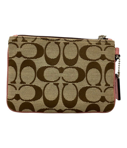 コーチ ポーチ シグネチャー レディース COACH