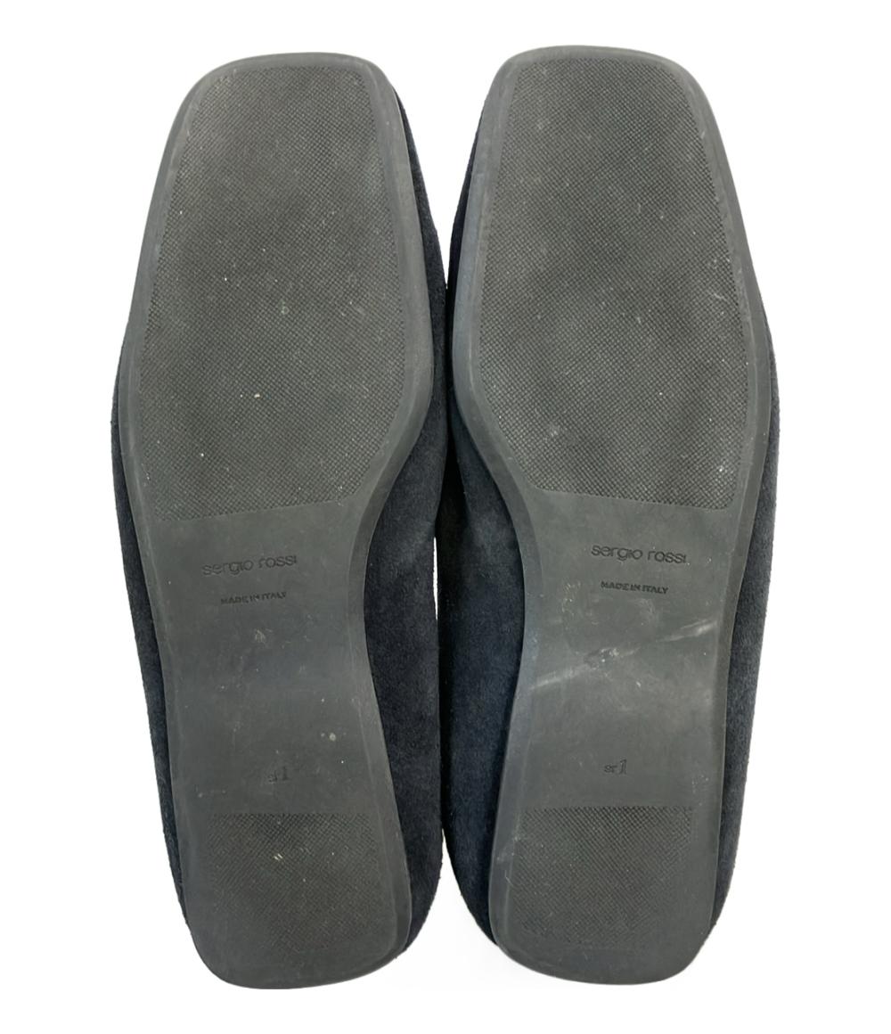 Sergio Rossi フラットシューズ スエード メンズ SIZE 8 1/2 (M