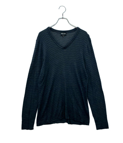 GIORGIO ARMANI Vネックカットソー メンズ SIZE 50 (XL) ジョルジオアルマーニ