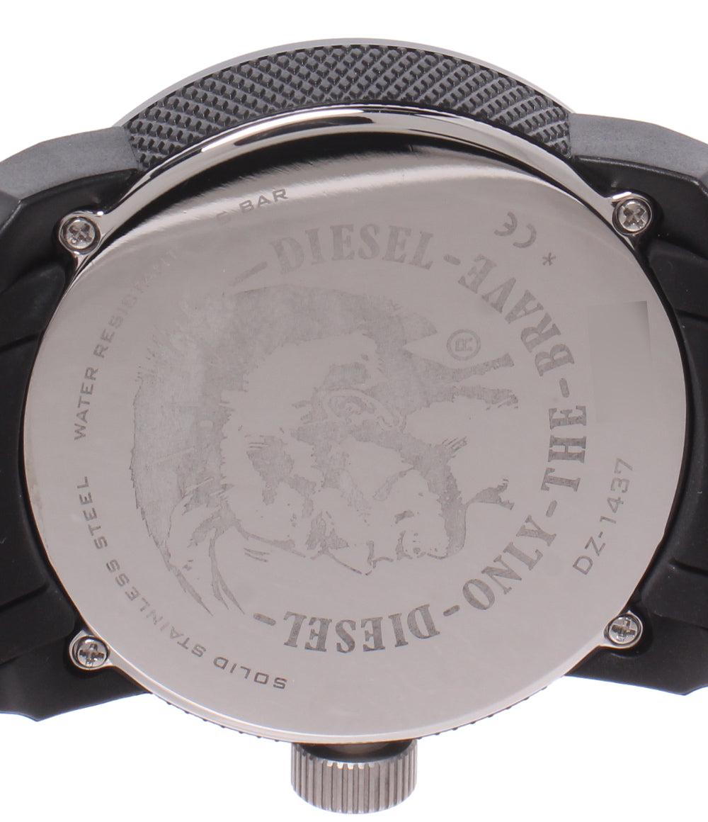 DIESEL 腕時計 クオーツ ブラック DZ-1437 メンズ ディーゼル