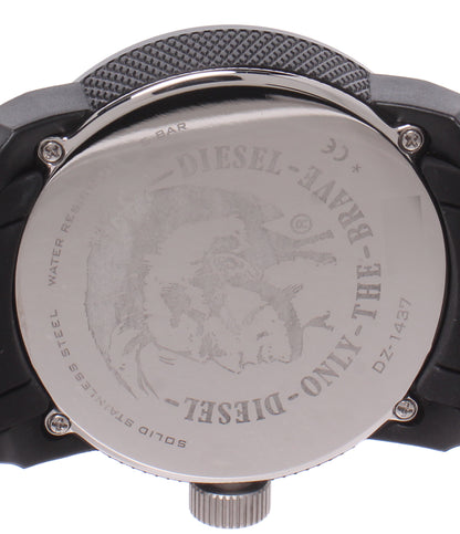 DIESEL 腕時計 クオーツ ブラック DZ-1437 メンズ ディーゼル