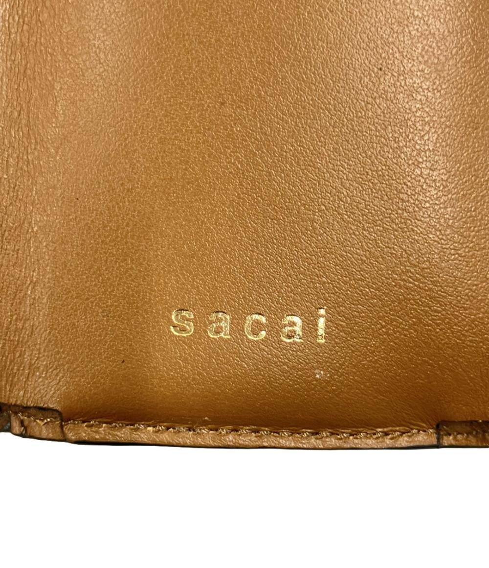 サカイ 三つ折り財布 チェーンウォレット レディース Sacai