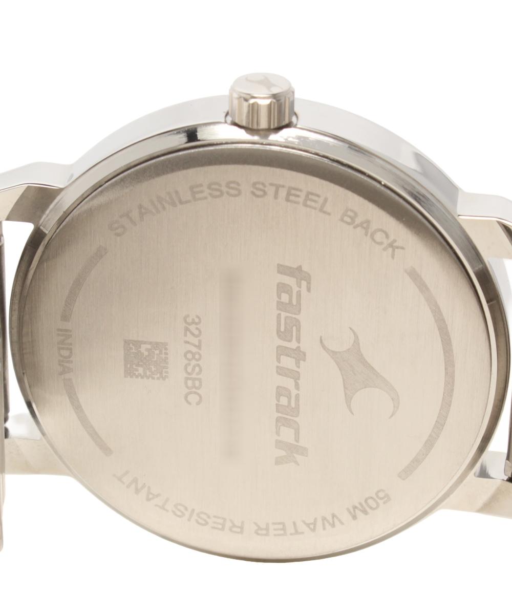 fastrack 腕時計 クオーツ ホワイト 3278SBC メンズ