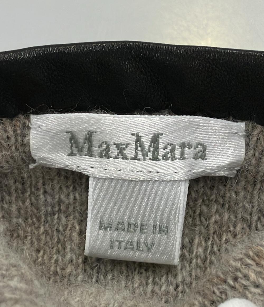 マックスマーラ ラムレザーグローブ 手袋 レディース MAX MARA