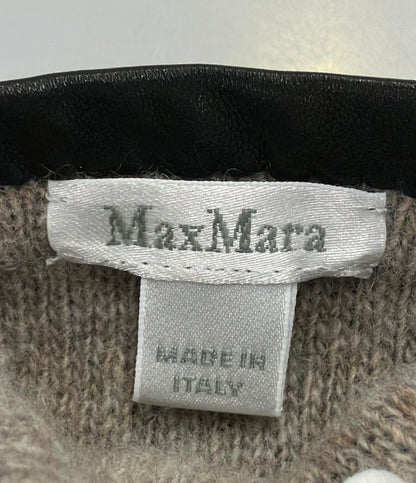 マックスマーラ ラムレザーグローブ 手袋 レディース MAX MARA