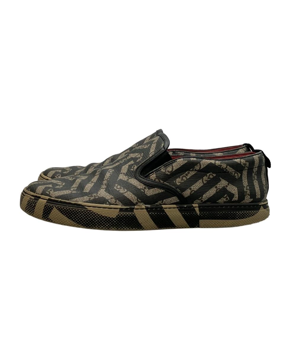 GUCCI スリッポン GGカレイド スプリーム 407362 メンズ SIZE 7.5 (M) グッチ