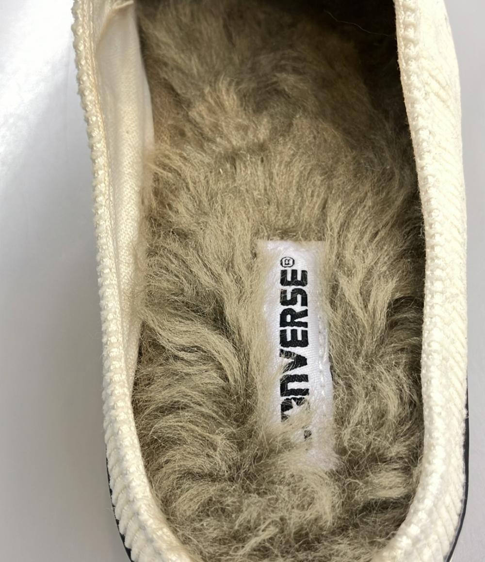 美品 CONVERSE ミュール スリップ コーデュロイ ALL STAR レディース SIZE 22.0 (XS) コンバース