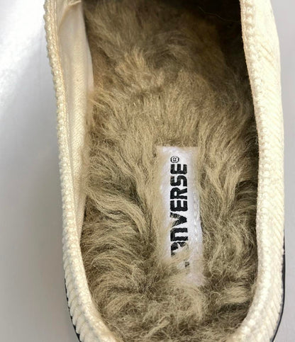 美品 CONVERSE ミュール スリップ コーデュロイ ALL STAR レディース SIZE 22.0 (XS) コンバース