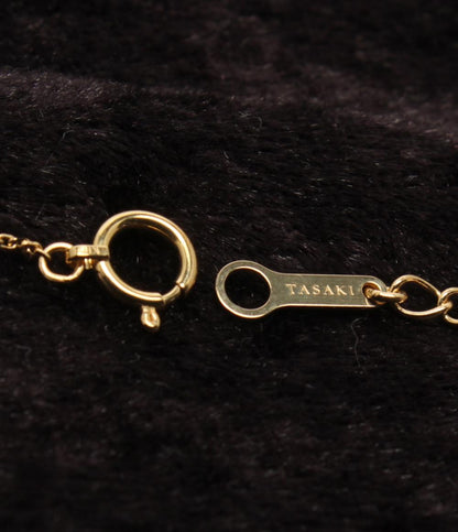 美品 TASAKI ネックレス K18 パール 7.6mm レディース タサキ