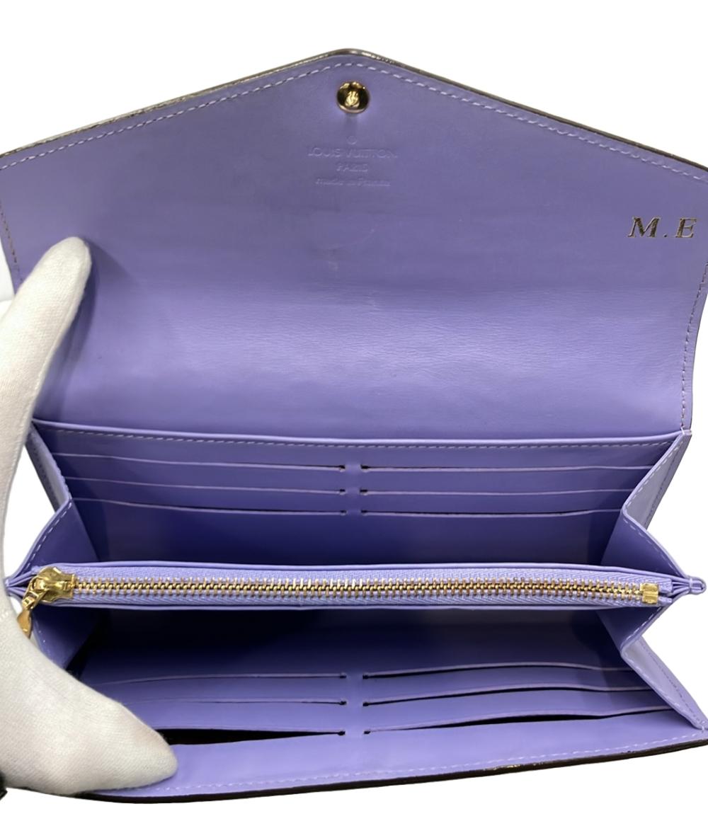 LOUIS VUITTON 長財布 ポルトフォイユ サラ ヴェルニ M90151 レディース ルイ・ヴィトン