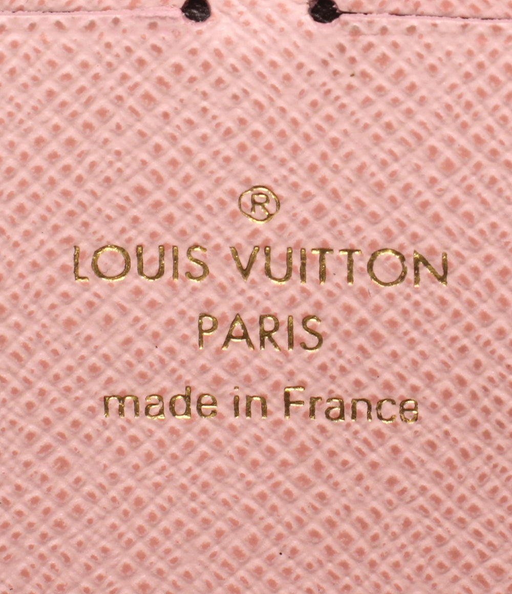 LOUIS VUITTON ラウンドファスナー長財布 ポルトフォイユ クレマンス ダミエ エベヌ N41626 レディース ルイ・ヴィトン