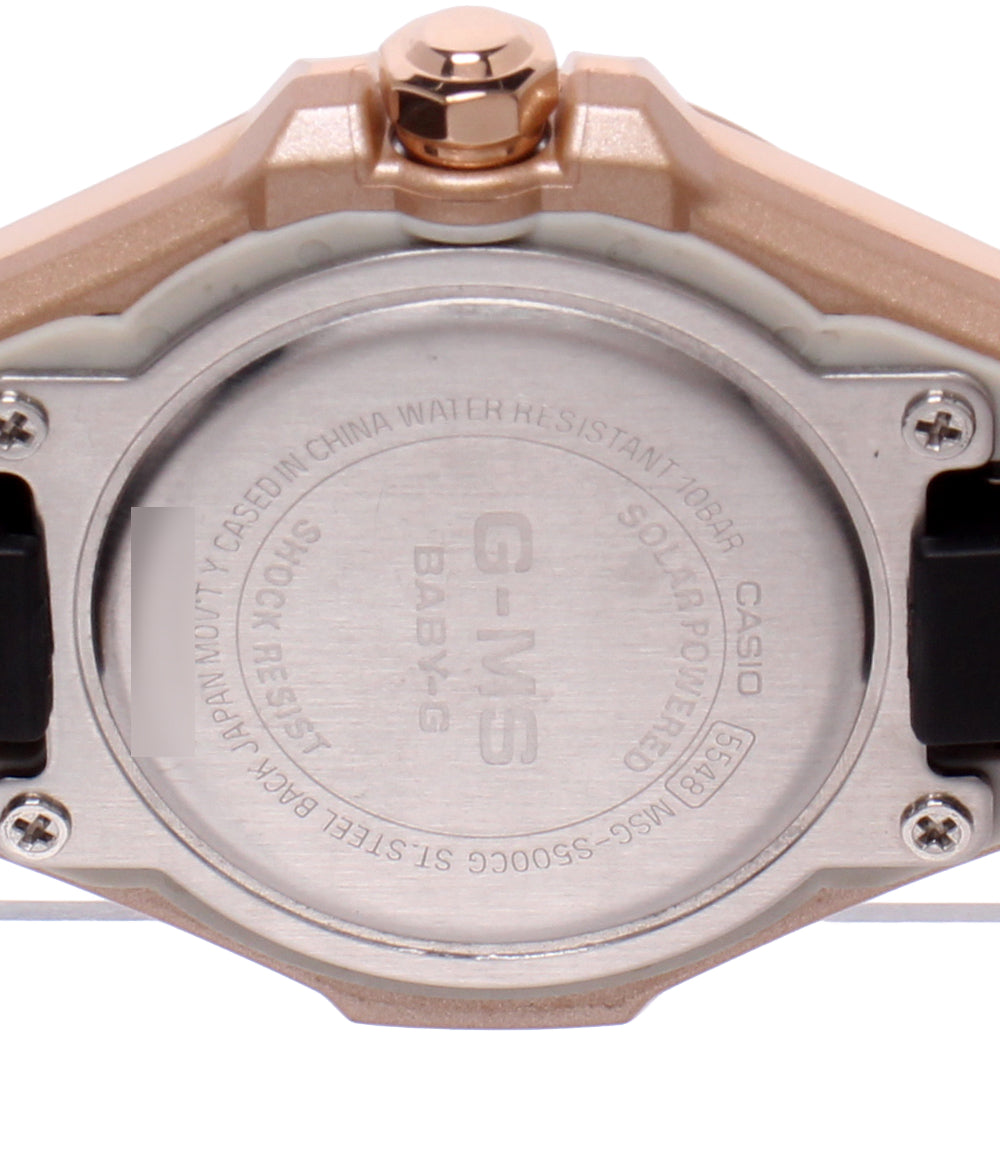 CASIO 腕時計 ベビージー Baby-G ジーミズ G-MS ソーラー ホワイト MSG-S500CG レディース カシオ