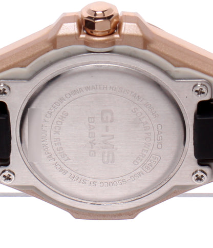 CASIO 腕時計 ベビージー Baby-G ジーミズ G-MS ソーラー ホワイト MSG-S500CG レディース カシオ