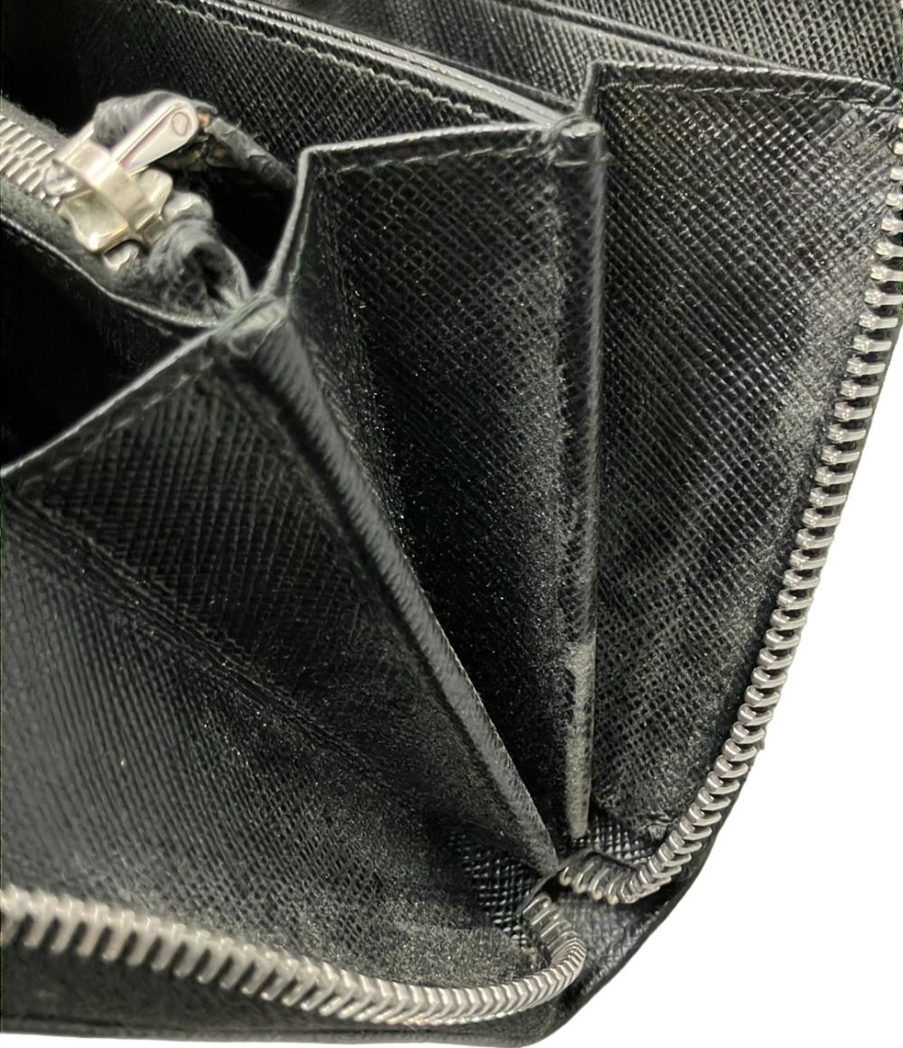 PRADA ラウンドファスナー長財布 サフィアーノ メンズ プラダ