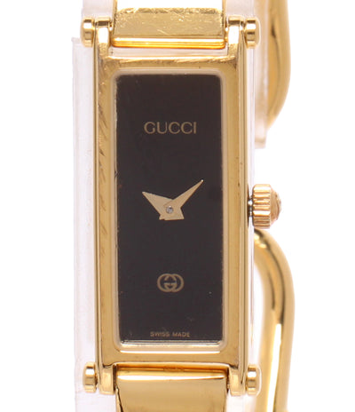 GUCCI 腕時計 クオーツ ブラック 1500L レディース グッチ