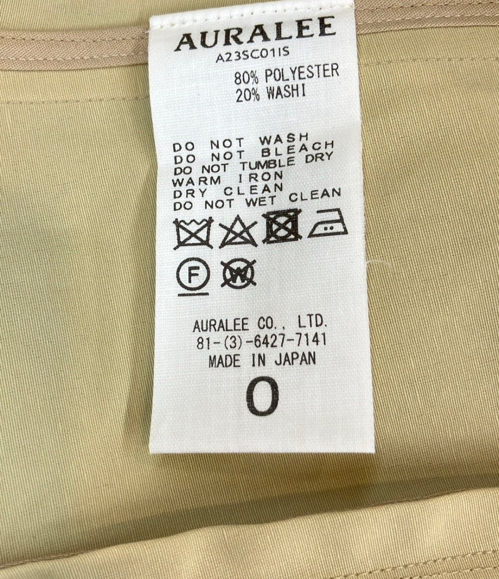 AURALEE トレンチコート 23SS レディース SIZE 0 (S) オーラリー