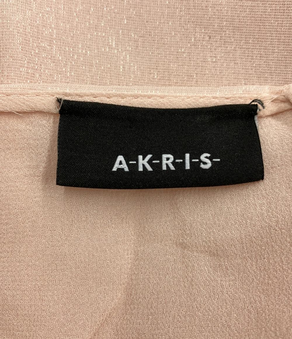 アクリス 半袖シルクTシャツ レディース SIZE 4 (M) AKRIS