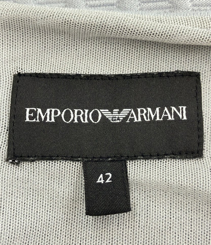 エンポリオ・アルマーニ ノースリーブワンピース ブロック柄 レディース SIZE 42 (M) EMPORIO ARMANI