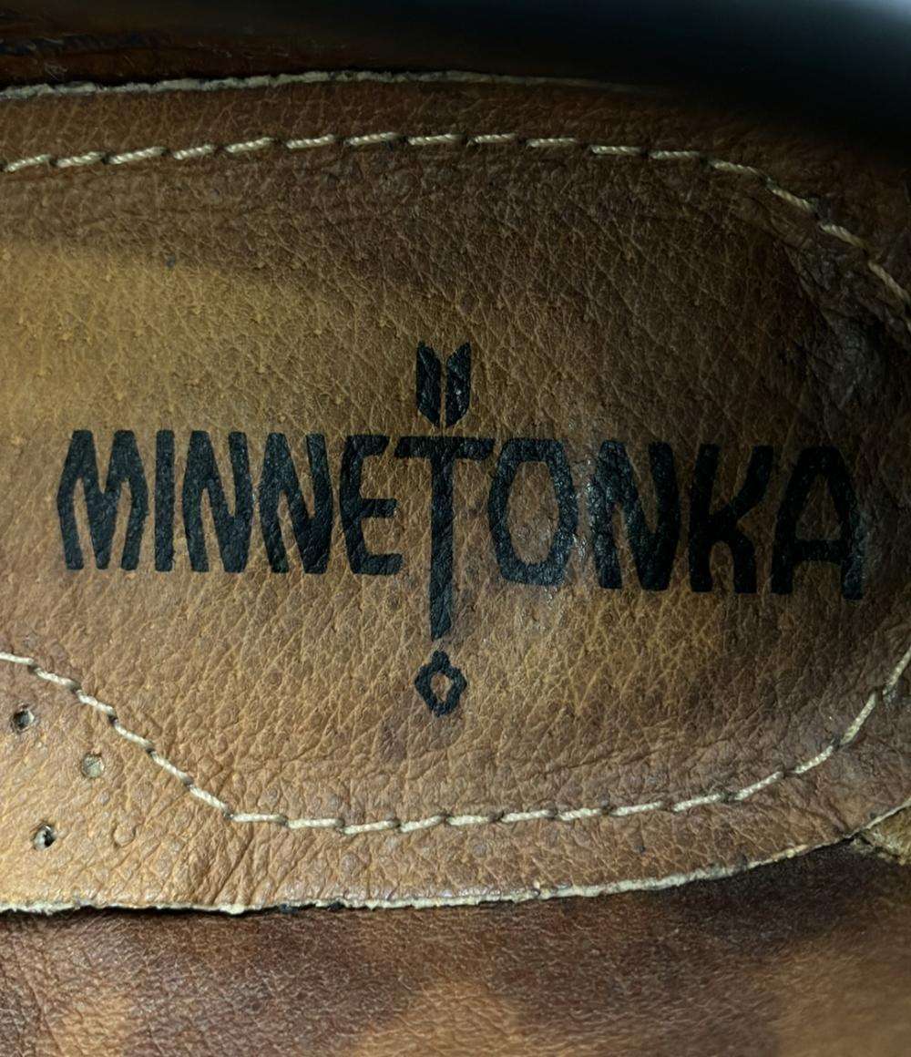 ミネトンカ ハラコレオパード柄モカシン 387F レディース SIZE 5.5 (S) MINNETONKA