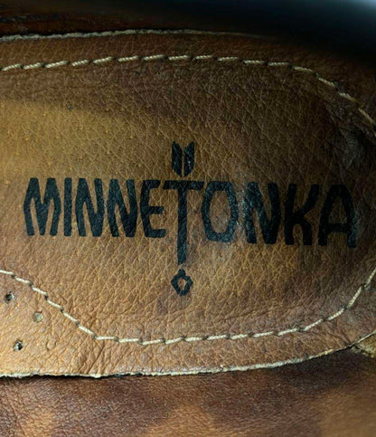ミネトンカ ハラコレオパード柄モカシン 387F レディース SIZE 5.5 (S) MINNETONKA