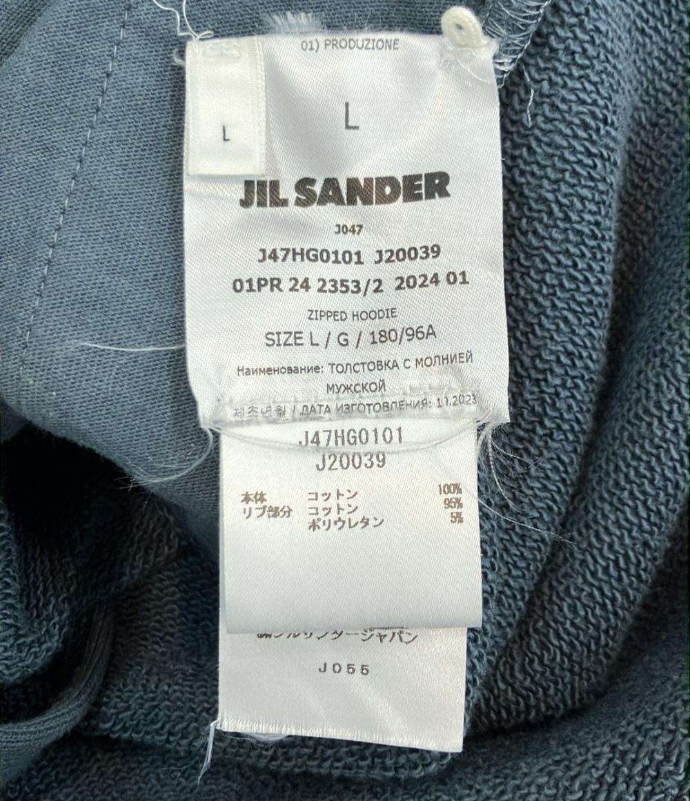 JIL SANDER パーカー J47HG0101 メンズ SIZE L ジルサンダー