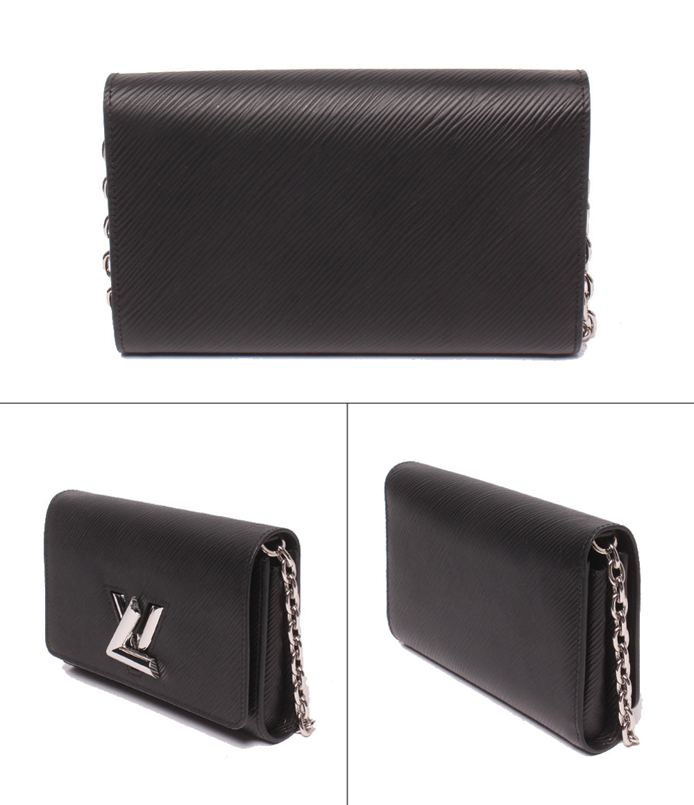 LOUIS VUITTON チェーンウォレット ショルダーバッグ 肩掛け 斜め掛け ポルトフォイユ ツイスト チェーン エピ M62038 レディース ルイ・ヴィトン
