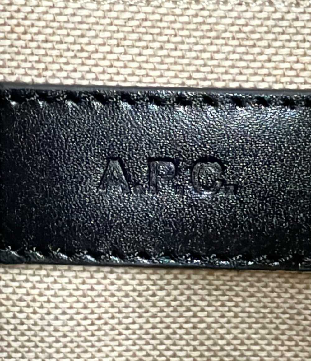 美品 A.P.C. ショルダーバッグ 巾着型 肩掛け スエード レディース アーペーセー