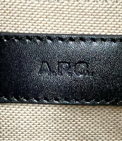 美品 A.P.C. ショルダーバッグ 巾着型 肩掛け スエード レディース アーペーセー