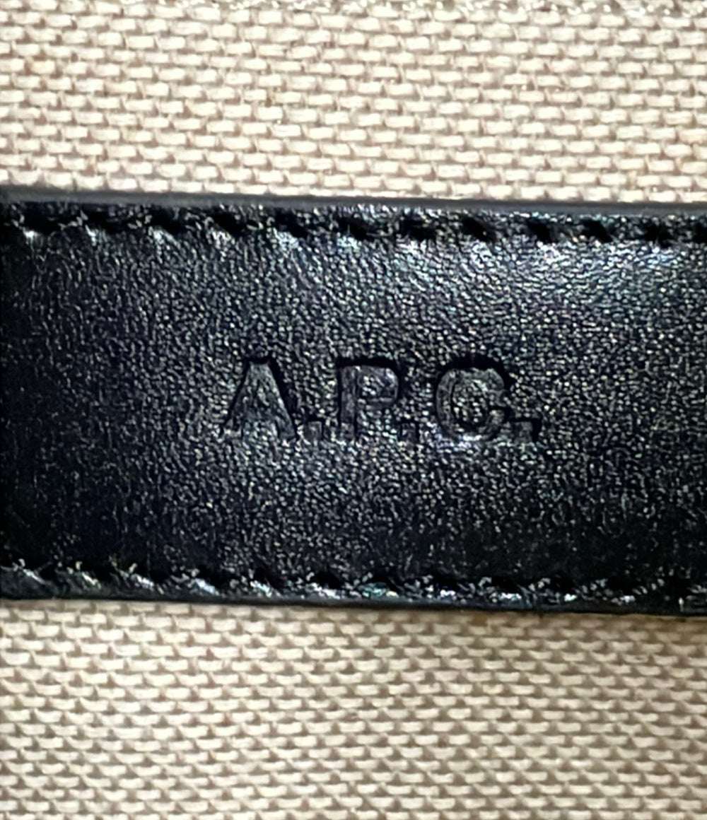 美品 A.P.C. ショルダーバッグ 巾着型 肩掛け スエード レディース アーペーセー