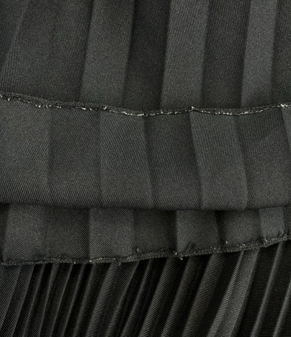 PRADA プリーツスカート ウエストロゴ レディース SIZE 40 (M) プラダ