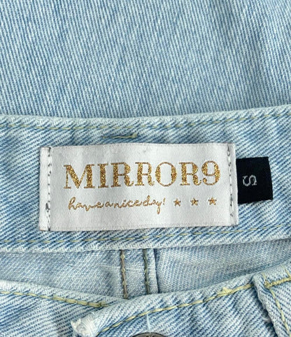 ミラーナイン デニムパンツ ダメージ加工 レディース SIZE S (S) MIRROR9