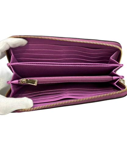 美品 Furla ラウンドファスナー長財布 レディース フルラ