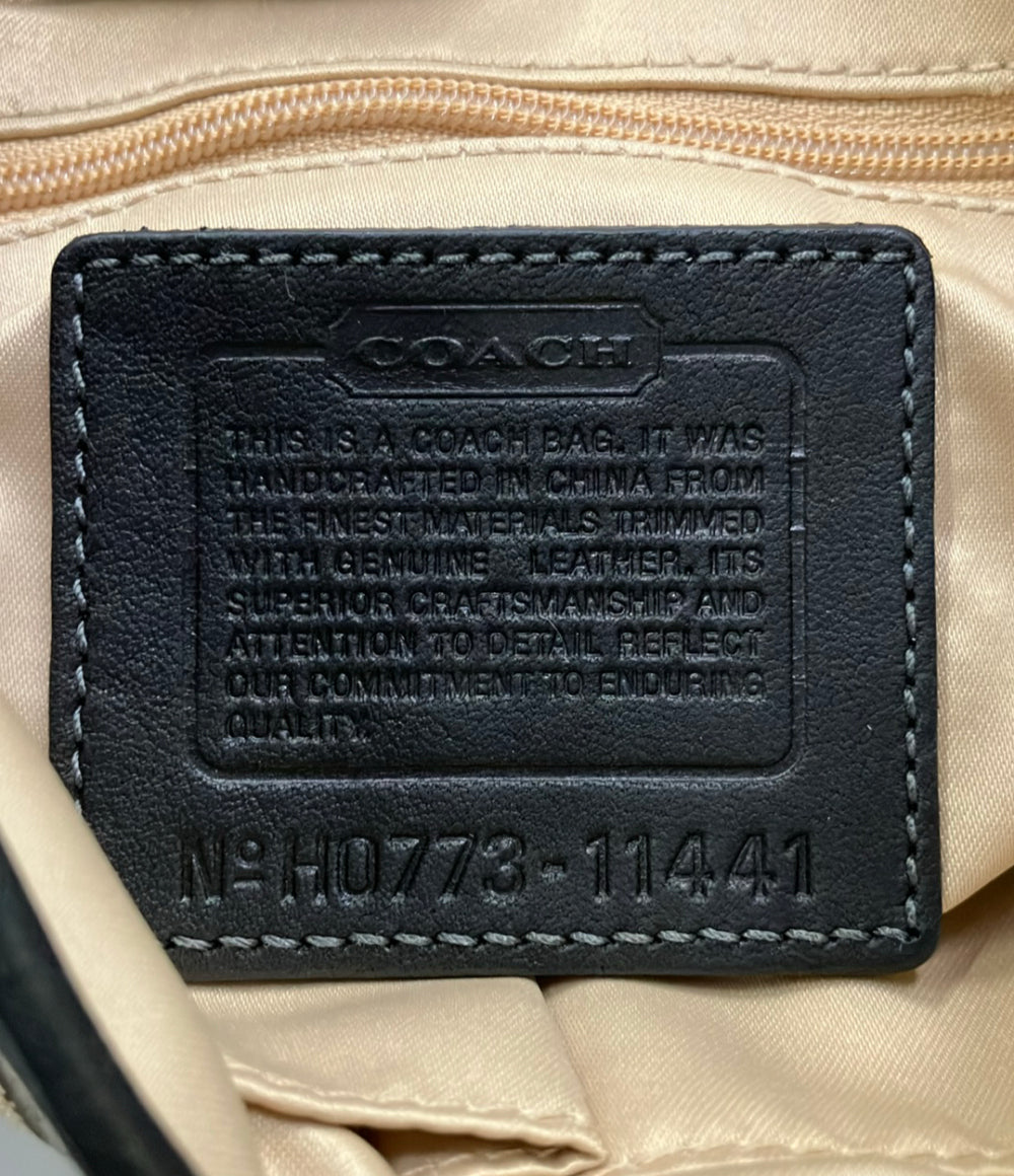 美品 COACH ワンショルダーバッグ 肩掛け ブリーカー ソーホー シグネチャー 11441 レディース コーチ