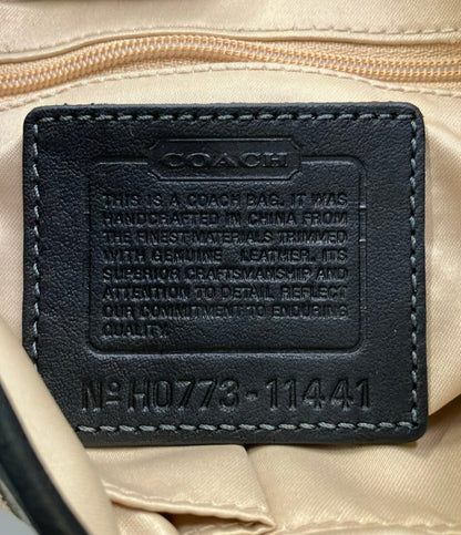 美品 COACH ワンショルダーバッグ 肩掛け ブリーカー ソーホー シグネチャー 11441 レディース コーチ