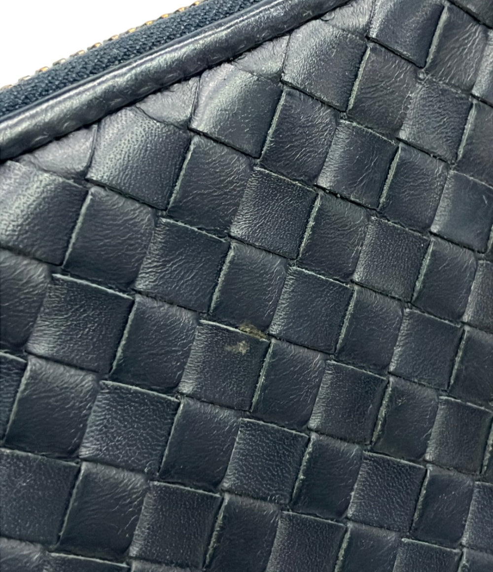 BOTTEGA VENETA ラウンドファスナー長財布 イントレチャート メンズ レディース ボッテガ・ヴェネタ