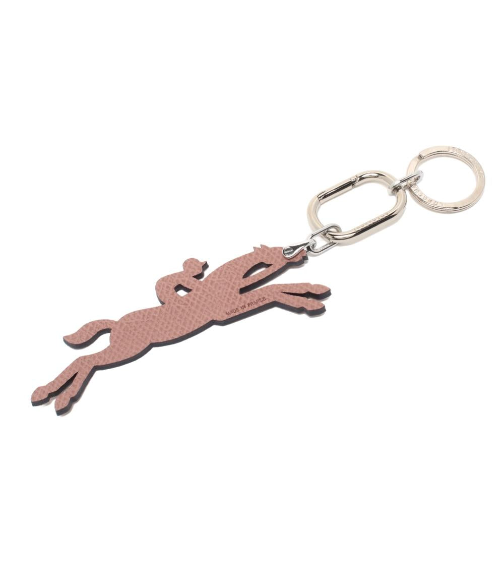 美品 Longchamp キーリング チャーム ル プリアージュ ユニセックス