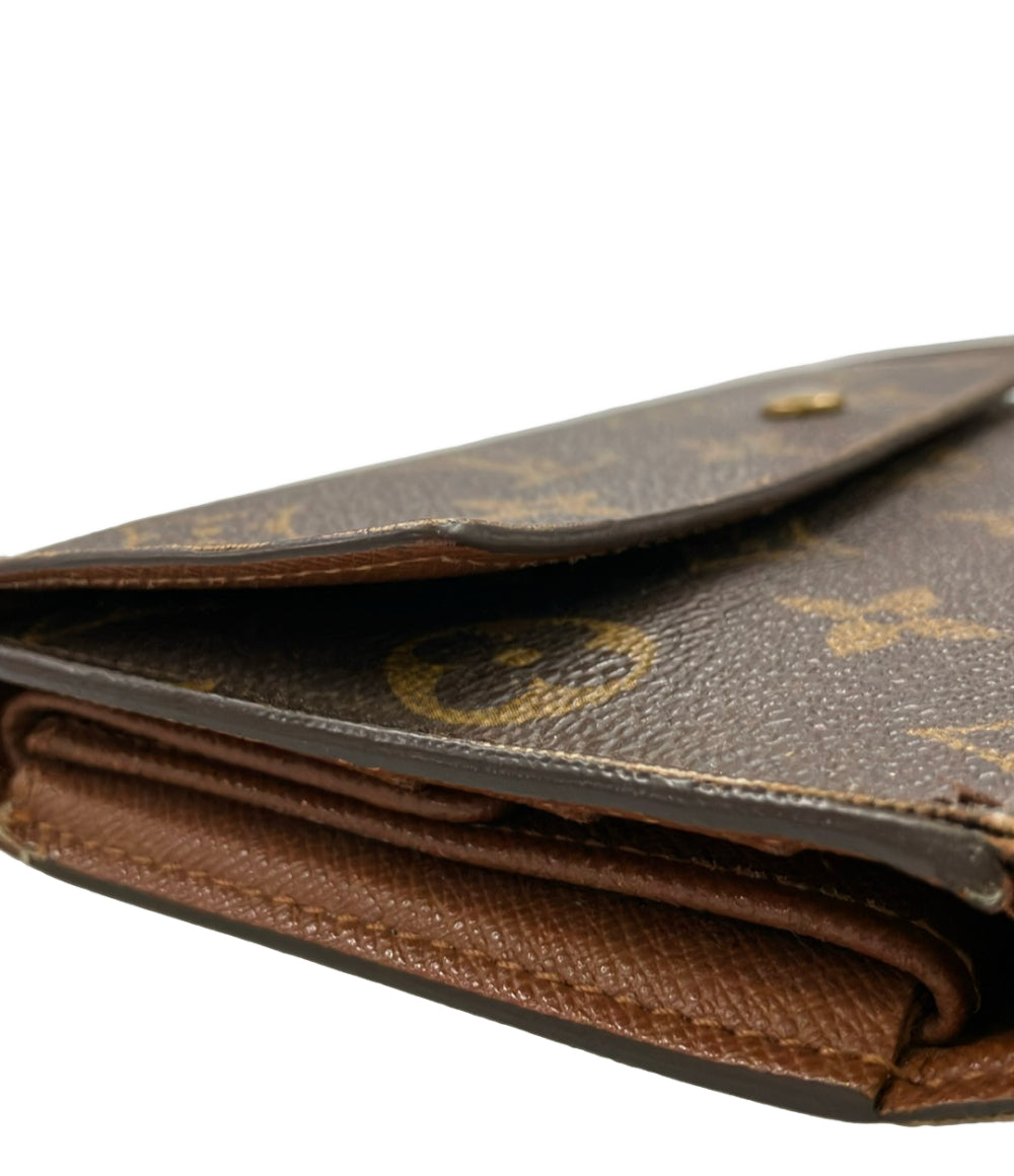 LOUIS VUITTON 長財布 三つ折り ポルトフォイユ インターナショナル モノグラム M61217 レディース メンズ ルイ・ヴィトン