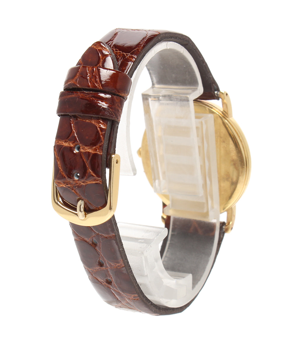 SEIKO DOLCE 腕時計 18KT クオーツ ホワイト 8J41-6060 メンズ